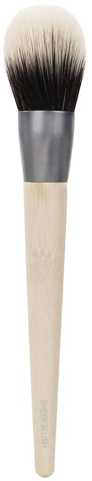 EcoTools Кисть для румян Sheer Finish Blush1646M EcoTools Кисть для румян Sheer Finish Blush1646MПлотно набитая кисть-дуофибра с овальным срезом ворса идеально подойдет для равномерного нанесения и растушевки сухих и кремовых румян с возможностью наслаивания покрытия.