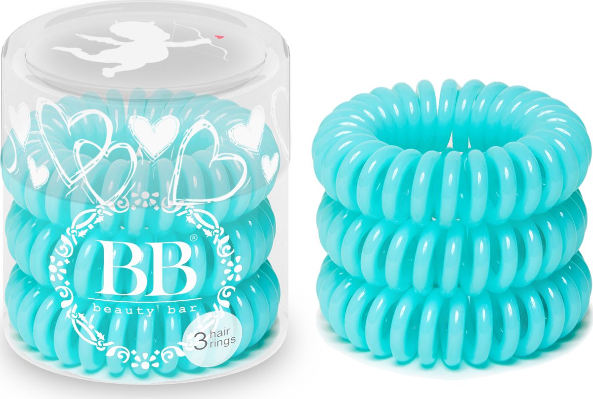 Резинка для волос Beauty Bar, цвет: тифанни820725 Резинка для волос Beauty Bar, цвет: тифанни820725Резинка-спиралька для волос Beauty Bar. Не оставляет заломов на волосах и не выдирает их, прочно держит хвост, не причиняя головной боли. При снятии резинка не тянет волосы. Также ее можно носить на руке в качестве стильного браслета.