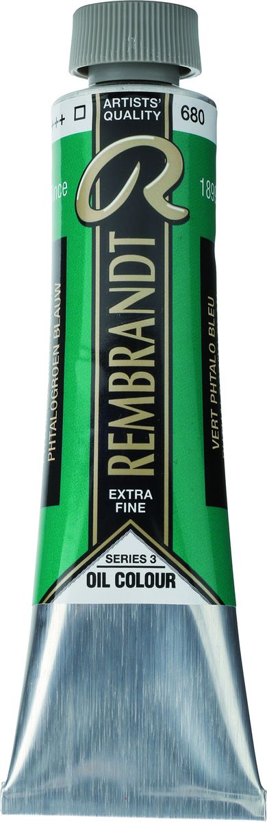 Royal Talens Краска масляная Rembrandt цвет 680 Аквамариновый фталоцианин 40 мл01056802 Royal Talens Краска масляная Rembrandt цвет 680 Аквамариновый фталоцианин 40 мл01056802Масляные краски Rembrandt – это профессиональные краски исключительно высокого качества и традиций производства с 1899 г. Благодаря высокой концентрации натурального пигмента достигается чистота, насыщенность и глубина цвета. Широкая цветовая палитра и отличный баланс укрывистых и прозрачных оттенков позволят воплотить любые замыслы художника. Работы, написанные масляными красками Rembrandt, на долгие годы сохранят свое великолепие, а цвета не потускнеют и не потеряют интенсивности.Уровень Artist. Основные характеристики:Оптимальная интенсивность цвета с высокой концентрацией пигмента (не содержит наполнителей)Максимальная светостойкость (гарантия сохранения цвета у большинства оттенков – 100 лет)Единая степень вязкостиПалитра из 120 цветов