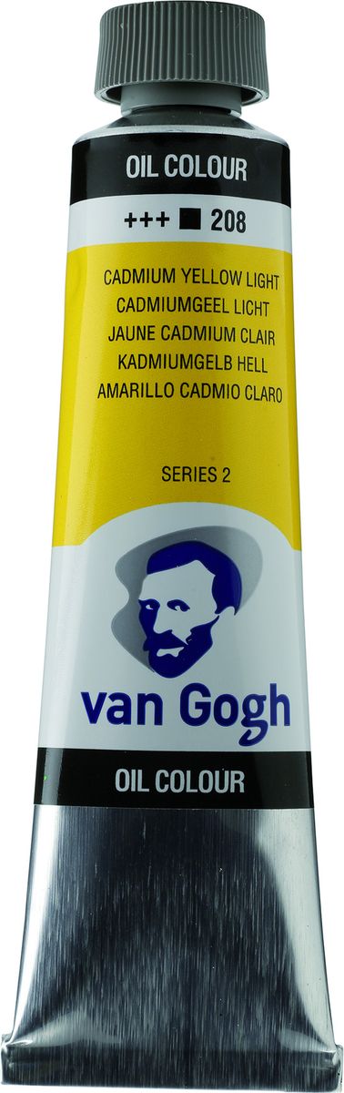 Royal Talens Краска масляная Van Gogh цвет 208 Кадмий желтый светлый 40 мл02052083 Royal Talens Краска масляная Van Gogh цвет 208 Кадмий желтый светлый 40 мл02052083Масляные краски Van Gogh – это современная линейка ярких и насыщенных оттенков с высоким содержанием пигмента. Все краски обладают одинаковой степенью плотности, прекрасно смешиваются между собой, с ними легко работать. Цветовой диапазон включает как укрывистые так и прозрачные краски, что позволяет создать эффект глубины картины. Основные характеристики:Высокое содержание пигментовСветостойкие (гарантия сохранения цвета у большинства оттенков - 100 лет)Яркие, интенсивные оттенкиРавномерная степень блеска и плотности цветов Палитра из 66 цветов