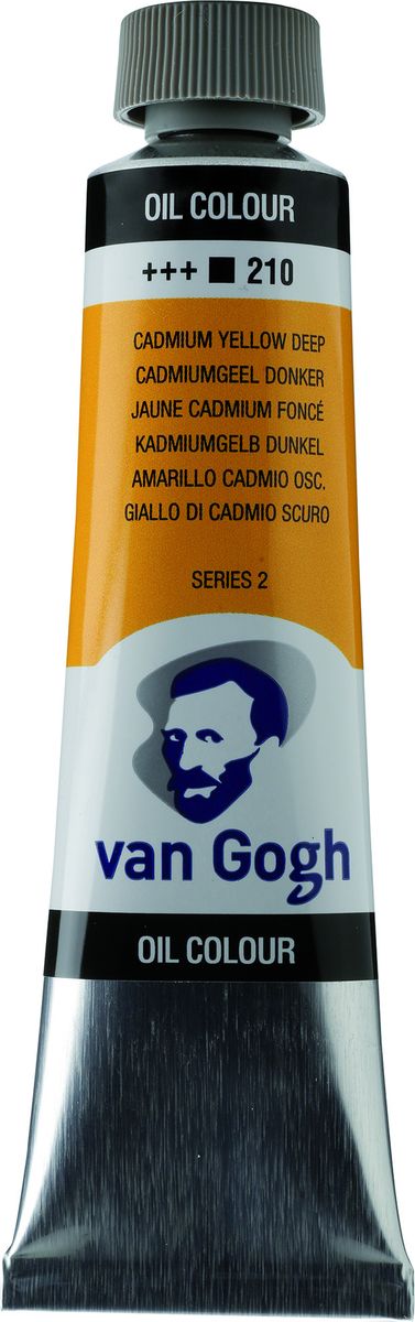 Royal Talens Краска масляная Van Gogh цвет 210 Кадмий желтый насыщенный 40 мл02052103 Royal Talens Краска масляная Van Gogh цвет 210 Кадмий желтый насыщенный 40 мл02052103Масляные краски Van Gogh – это современная линейка ярких и насыщенных оттенков с высоким содержанием пигмента. Все краски обладают одинаковой степенью плотности, прекрасно смешиваются между собой, с ними легко работать. Цветовой диапазон включает как укрывистые так и прозрачные краски, что позволяет создать эффект глубины картины. Основные характеристики:Высокое содержание пигментовСветостойкие (гарантия сохранения цвета у большинства оттенков - 100 лет)Яркие, интенсивные оттенкиРавномерная степень блеска и плотности цветов Палитра из 66 цветов