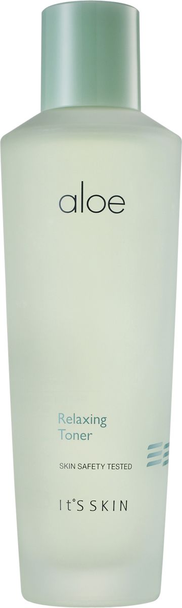 Its Skin Успокаивающий тонер с Aloe Relaxing, 150 мл6018001720 Its Skin Успокаивающий тонер с Aloe Relaxing, 150 мл6018001720Тонер содержит экстракт алое вера, трегалозу, экстракт огурца, экстракт арбуза и экстракт авокадо. Успокаивающий натуральный комплекс средства оказывает великолепный эффект на чувствительную, склонную к раздражению кожу. Способствует оказанию тонизирующего эффекта, помогает увядающей и тусклой коже, приобрести здоровый вид.