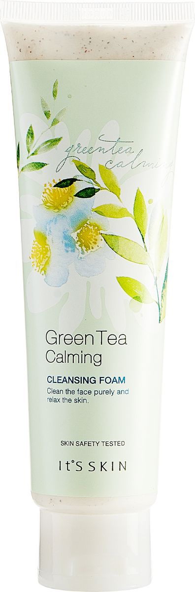 Its Skin Успокаивающая очищающая пенка Green Tea Calming, 150 мл6018001225 Its Skin Успокаивающая очищающая пенка Green Tea Calming, 150 мл6018001225Очищающая пенка содержит экстракт зеленого чая, экстракт алое и коричневый сахар. Удаляет мертвые клетки кожи и каждодневные загрязнения. Идеально смывает макияж. Натуральные масла надолго сохраняют кожу молодой и свежей. Экстракт зеленого чая обладает антисептическим И антибактериальным свойствам. Легкая не жирная формула не стягивает и сушит кожу. Рекомендована для жирной и комбинированной типов кожи.