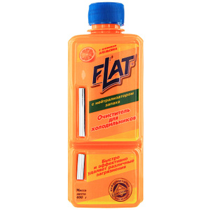Очиститель для холодильников 'Flat', с ароматом апельсина, 400 мл