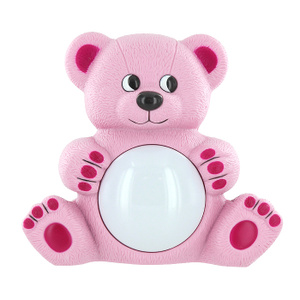 Купить Maman Музыкальный светильник Мишутка цвет розовый - детские товары Maman в интернет-магазине OZON.ru