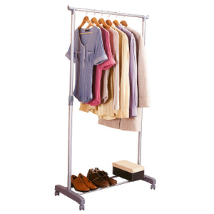 Вешалка для одежды "Heavy Duty Garment & Shoe Rack", напольная, c регулируемой высотой