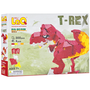 Конструктор LaQ "T-Rex", 304 элемента - купить детские товары 2013-2014 с доставкой в интернет магазине Ozon.ru Описание и цена конструктор laq "t-rex", 304 элемента, отзывы покупателей