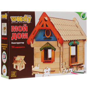 Купить Woody Конструктор Мой дом - детские товары Woody в интернет-магазине OZON.ru, цена woody конструктор мой дом.