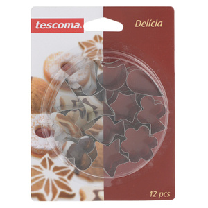 Набор форм для выпечки Tescoma "Delicia", 12 предметов можно купить по выгодной цене