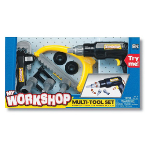 Набор инструментов (дрель, пила, инструменты)