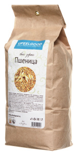 UFEELGOOD био зерно пшеницы, 1000 гр - КУПИТЬ по лучшей цене в интернет-магазине OZON.ru