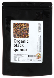 UFEELGOOD Organic Black Quinoa органические семена киноа черные, 150 г - КУПИТЬ с доставкой на дом или в офис по лучшей цене в интернет-магазине OZON.ru
