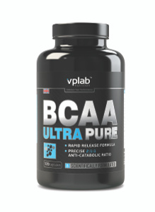 BCAA VPLab BCAA Ultra Pure 120 капсул - купить в интернет-магазине OZON.ru с доставкой. Цены и отзывы на товары раздела Спорт и отдых.