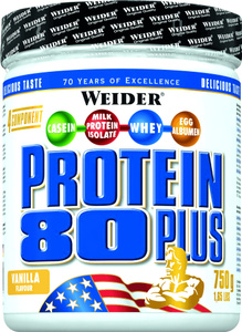 Протеин Weider Protein 80+ 750г ваниль - купить в интернет-магазине OZON.ru с доставкой. Цены и отзывы на товары раздела Спорт и отдых.