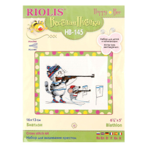Купить Набор для вышивания крестиком "Биатлон" НВ-145 1250720 в интернет-магазине OZON.ru