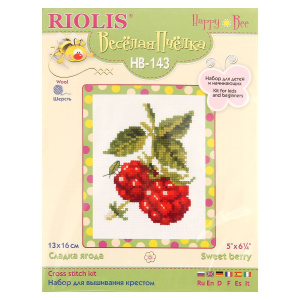 Купить Набор для вышивания крестиком "Сладкая ягода" НВ-143 1250721 в интернет-магазине OZON.ru