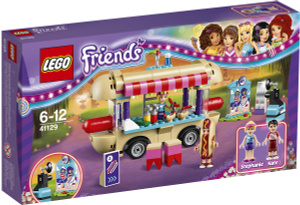 Купить LEGO Friends Конструктор Парк развлечений Фургон с хот-догами 41129 - 924,50 руб