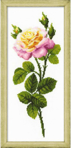 Купить 1331 Набор для вышивания Riolis "Дивный цветок" 20х50см в интернет-магазине OZON.ru