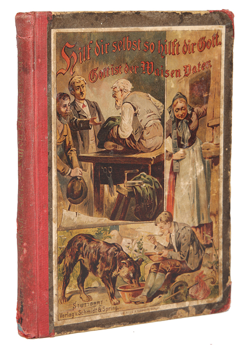 Gott ist der Waisen Vater0120710 Gott ist der Waisen Vater0120710Издание начала ХХ века, Штутгарт. Verlag von Schmidt. Типографский переплёт. Сохранность хорошая. Дарственная надпись на форзаце. Нравственно-поучительная история о жизни сирот. Издание не подлежит вывозу за пределы Российской Федерации.