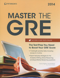 Master the GRE 2014.