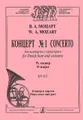 В. А. Моцарт. Концерт №1 для валторны с оркестром. Ре мажор. Клавир и партия