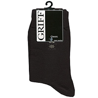 Носки мужские Griff Classic, цвет: черный. B2. Размер 42/44B2 Носки мужские Griff Classic, цвет: черный. B2. Размер 42/44B2Мужские носки Griff Classic с удлиненным паголенком, изготовлены из высококачественного сырья с добавлением полиамидных волокон, которые обеспечивают великолепную посадку. Комфортная широкая резинка не сдавливает и комфортно облегает ногу. Обладают повышенной прочностью, благодаря усиленной пятке и мыску.