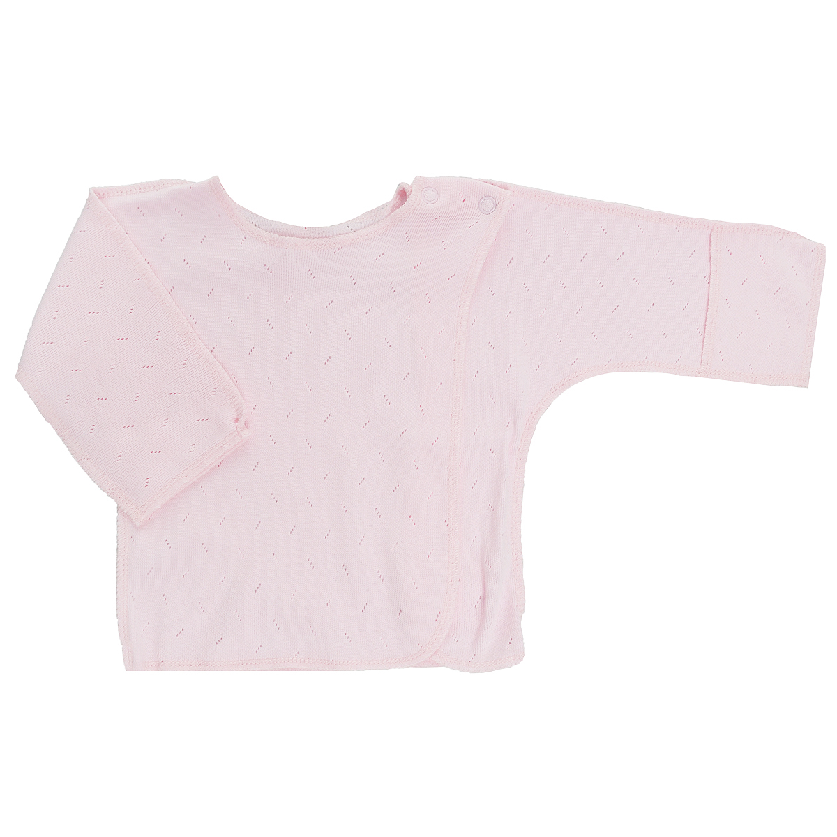 Распашонка Lucky Child Ажур цвет: розовый. 0-8. Размер 62/680-8 Распашонка Lucky Child Ажур цвет: розовый. 0-8. Размер 62/680-8Распашонка для новорожденного Lucky Child Ажур с длинными рукавами послужит идеальным дополнением к гардеробу вашего малыша, обеспечивая ему наибольший комфорт. Распашонка изготовлена из натурального хлопка, благодаря чему она необычайно мягкая и легкая, не раздражает нежную кожу ребенка и хорошо вентилируется, а эластичные швы приятны телу малыша и не препятствуют его движениям.Распашонка-кимоно для новорожденного, выполненная швами наружу, и украшенная ажурным узором, имеет кнопки по плечу, которые помогают с легкостью переодеть малыша. А благодаря рукавичкам ребенок не поцарапает себя. Ручки могут быть как открытыми, так и закрытыми. Распашонка полностью соответствует особенностям жизни ребенка в ранний период, не стесняя и не ограничивая его в движениях. В ней ваш малыш всегда будет в центре внимания.