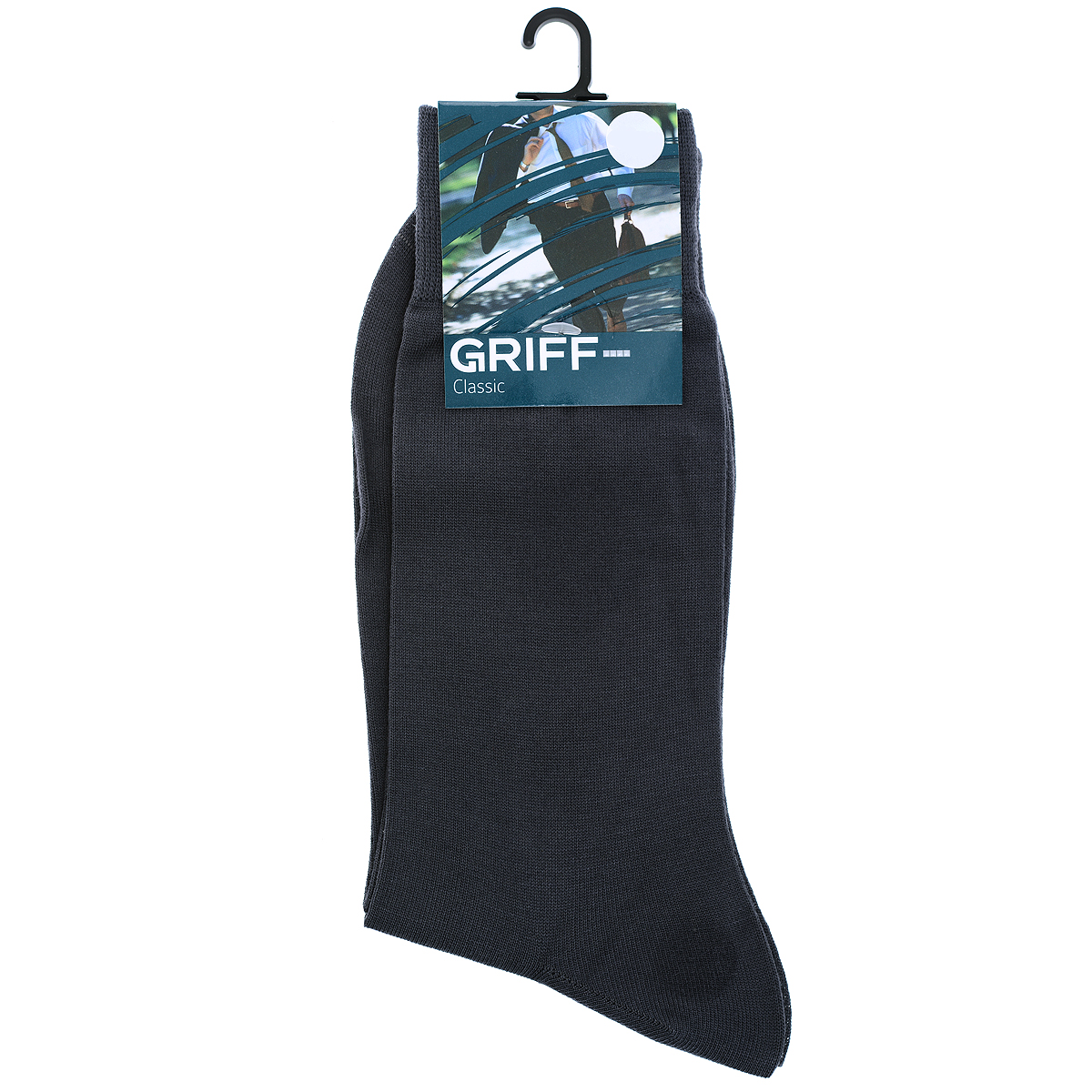 Носки мужские Griff Classic, цвет: темно-серый. B5. Размер 42/44B5 Носки мужские Griff Classic, цвет: темно-серый. B5. Размер 42/44B5Мужские носки Griff Classic с удлиненным паголенком, изготовлены из высококачественного сырья с добавлением растительных волокон, получаемые из сердцевины стебля бамбука. Комфортная широкая резинка не сдавливает и комфортно облегает ногу. Обладают повышенной прочностью, благодаря усиленной пятке и мыску. Носки из бамбука обладают натуральными антибактериальными и гипоаллергенными свойствами. Необыкновенная пористая структура позволяет гораздо эффективнее впитывать влагу и выводить ее наружу.
