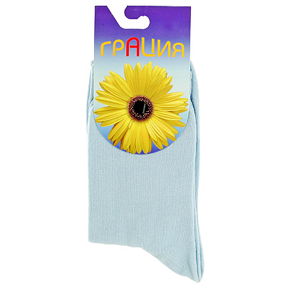 Носки женские Грация, цвет: голубой. М 1006. Размер 38/40М 1006 Носки женские Грация, цвет: голубой. М 1006. Размер 38/40М 1006Женские носки Грация изготовлены из высококачественного сырья. Невесомый хлопок позволяет ногам дышать. Комфортная широкая резинка не сдавливает и комфортно облегает ногу. Обладают повышенной прочностью, благодаря усиленной пятке и мыску.