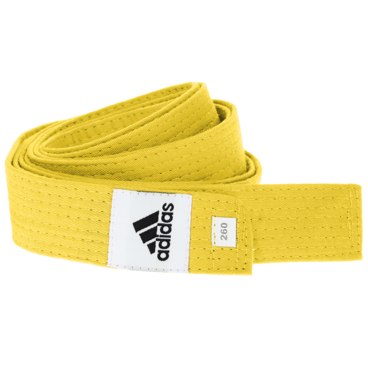Пояс для единоборств adidas Club, цвет: желтый. adiB220. Длина 300 смadiB220 Пояс для единоборств adidas Club, цвет: желтый. adiB220. Длина 300 смadiB220Пояс для единоборств adidas Club - универсальный пояс для кимоно. Пояс выполнен из плотного хлопкового материала с прострочкой.Такой пояс - необходимый аксессуар для тех, кто занимается боевыми искусствами.