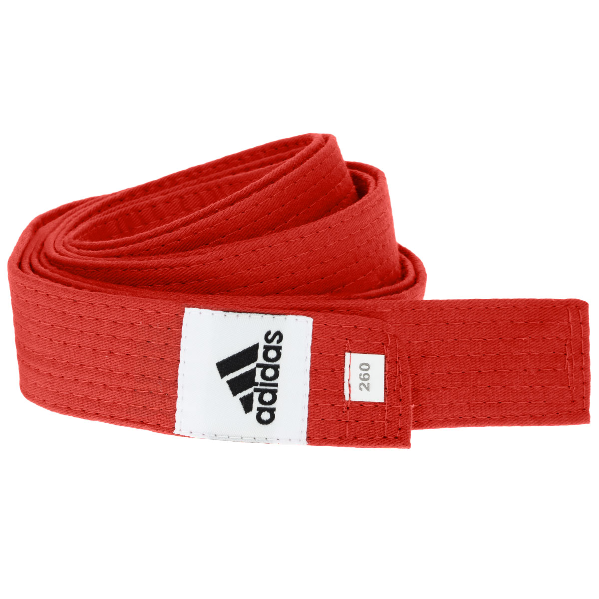 Пояс для единоборств adidas Club, цвет: красный. adiB220. Длина 300 смadiB220 Пояс для единоборств adidas Club, цвет: красный. adiB220. Длина 300 смadiB220Пояс для единоборств adidas Club - универсальный пояс для кимоно. Пояс выполнен из плотного хлопкового материала с прострочкой.Такой пояс - необходимый аксессуар для тех, кто занимается боевыми искусствами.