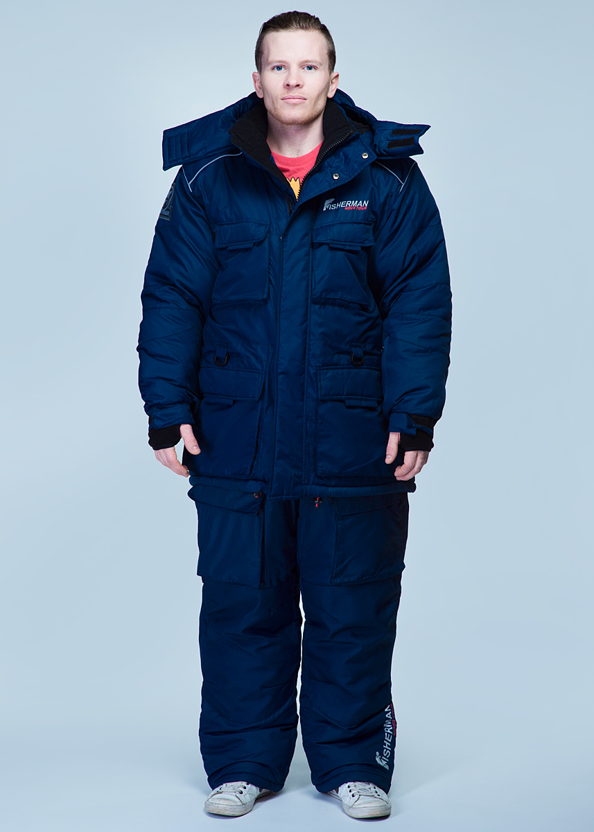 Костюм мужской рыболовный FisherMan Nova Tour Буран V2, цвет: синий. 46243-407. Размер S (50)46243 Костюм мужской рыболовный FisherMan Nova Tour Буран V2, цвет: синий. 46243-407. Размер S (50)46243Мужской костюм Буран V2 состоит из куртки и полукомбинезона, он сохранил в себе все достоинства костюма Буран, такие как, например:Регулировка рукавов и низа брюк по ширине препятствует попаданию воды, снега, а также задуванию холодного воздуха.Внутренние флисовые манжеты прекрасно сохраняют тепло.Теплый съемный капюшон, регулирующийся по объему.Восемь внешних карманов на куртке – небольшие карманы позволят разместить необходимые каждому рыбаку мелочи, а в карманы большего размера смогут поместиться даже бутерброд или небольшой термос.Молнии оснащены хлястиками – удобно открывать карман даже в объемных рукавицах.Регулировка полукомбинезона по росту и эластичные боковые вставки обеспечивают хорошую посадку по фигуре.Большое количество карманов делает полукомбинезон удобным и функциональным.Также в области колена имеются кармашки для вставки теплоизолирующих вкладышей.Костюм компактно упаковывается в специальную сумку. «Буран v.2» имеет обновлённый дизайн, а также тёплую ворсовую ткань подкладки, приятную на ощупь.Буран - это признанный костюм для рыбалки, катания на снегоходе, работы в тяжелых погодных условиях. А его вторая версия - настоящий подарок для поклонников продукции NOVA TOUR. Костюм маркируется фирменными бирками и упаковывается в фирменную сумку чехол
