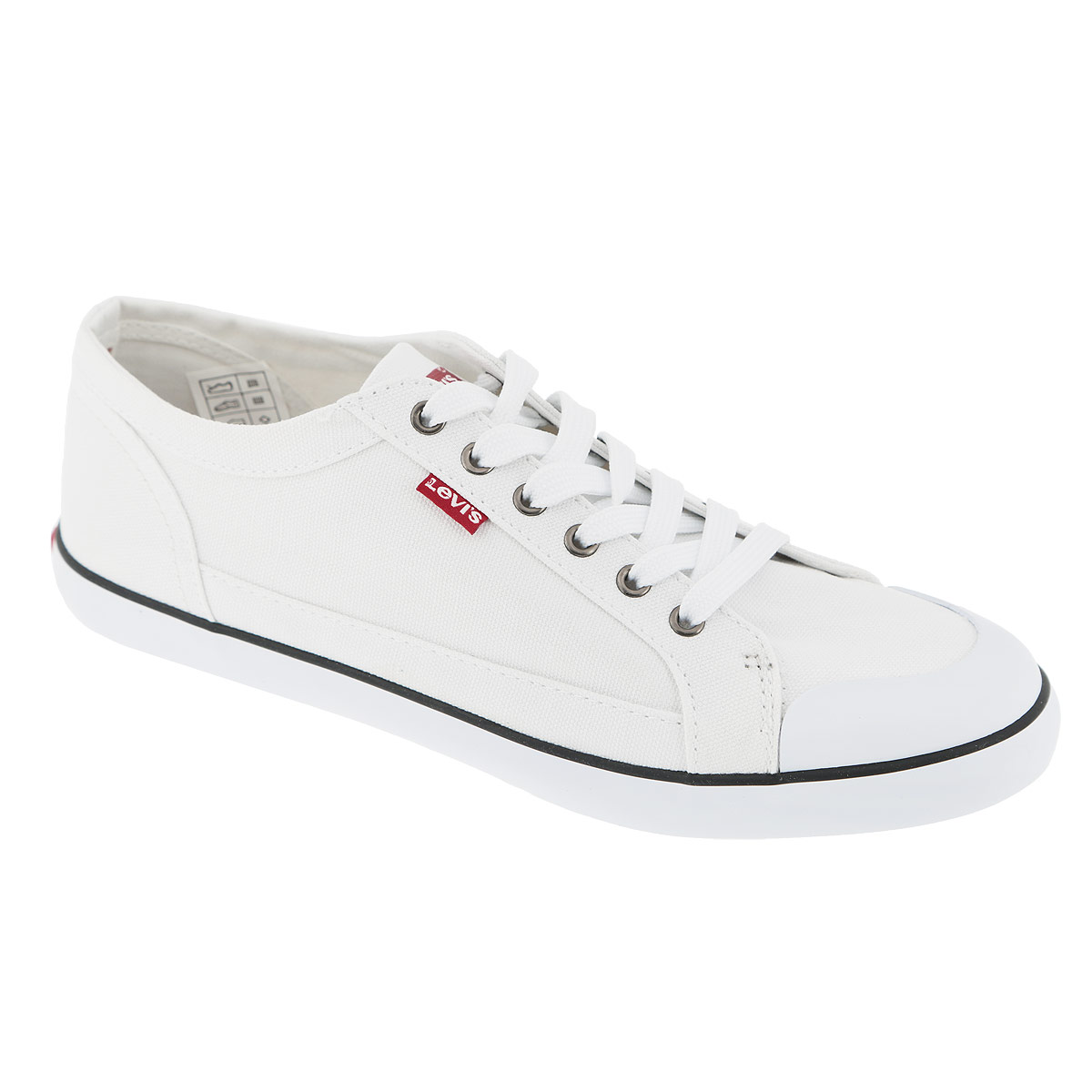 Кеды мужские Levis Venice Beach Low, цвет: белый. 221777/2733-50. Размер 42221777/2733-50 Кеды мужские Levis Venice Beach Low, цвет: белый. 221777/2733-50. Размер 42221777/2733-50Мужские кеды Venice Beach Low от Levis выполнены из плотного текстильного материала - канвас с прострочкой. На боковой вставке, язычке и подошве модель оформлена фирменным логотипом. Носок защищен резиновой накладкой. Кеды на функциональной шнуровке и плоской резиновой подошве. Стелька выполнена из EVA пластика с внешней текстильной отделкой.В таких кедах вашим ногам будет комфортно и уютно. Они подчеркнут ваш стиль и индивидуальность!