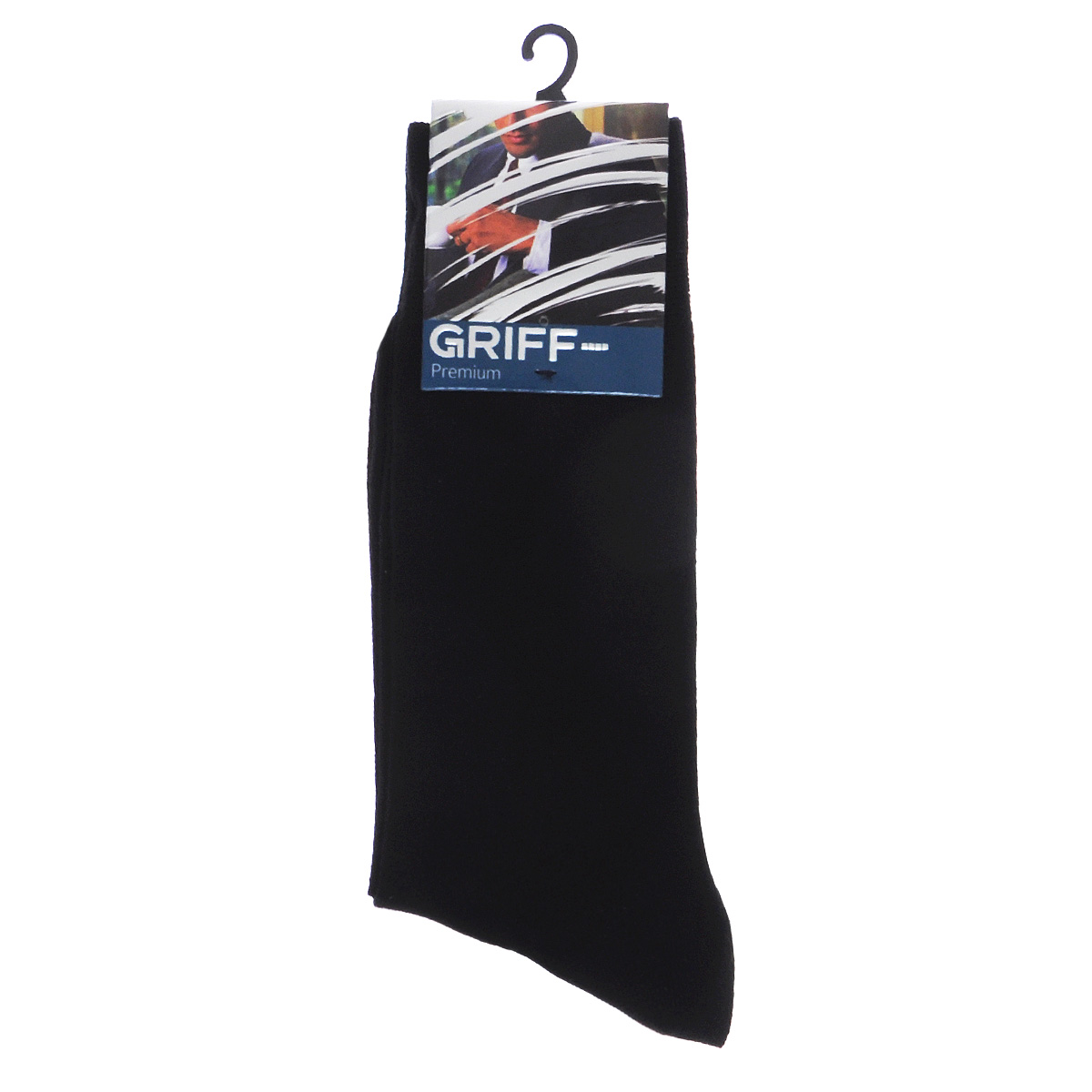 Носки мужские Griff Premium, цвет: черный. С4. Размер 39/41С4 Носки мужские Griff Premium, цвет: черный. С4. Размер 39/41С4Мужские носки Griff Premium с удлиненным паголенком изготовлены из растительного волокна, получаемого из сердцевины стебля бамбука. Комфортная резинка пресс-контроль, плотно облегая ногу, не сдавливает ее. Повышенная прочность модели достигается за счет усиленной пятки и мыска.Носки из бамбука обладают натуральными антибактериальными и гипоаллергенными свойствами. Необыкновенно пористая структура изделия позволяет гораздо эффективнее впитывать влагу и выводить ее наружу.