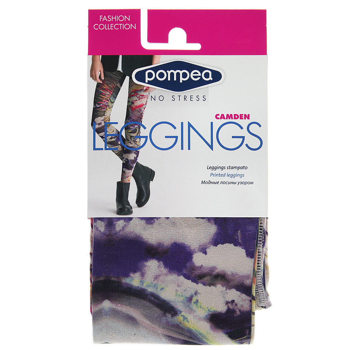 Леггинсы женские Pompea Leggings Camden Fashion, цвет: Fantasy (фантазия). 90768959/14036699. Размер 3-4 (3/4-M/L)90768959/14036699 Fantasy Леггинсы женские Pompea Leggings Camden Fashion, цвет: Fantasy (фантазия). 90768959/14036699. Размер 3-4 (3/4-M/L)90768959/14036699 FantasyМодные женские леггинсы Pompea Camden Fashion изготовлены из эластичного материала. Леггинсы на талии имеют широкую уплотненную мягкую резинку. Модель обтягивающего силуэта выгодно подчеркнет достоинства вашей фигуры. Такие леггинсы вы можете носить с туникой, длинной футболкой или майкой. Они послужат отличным дополнением к вашему гардеробу, в них вы будете чувствовать себя комфортно и уютно.