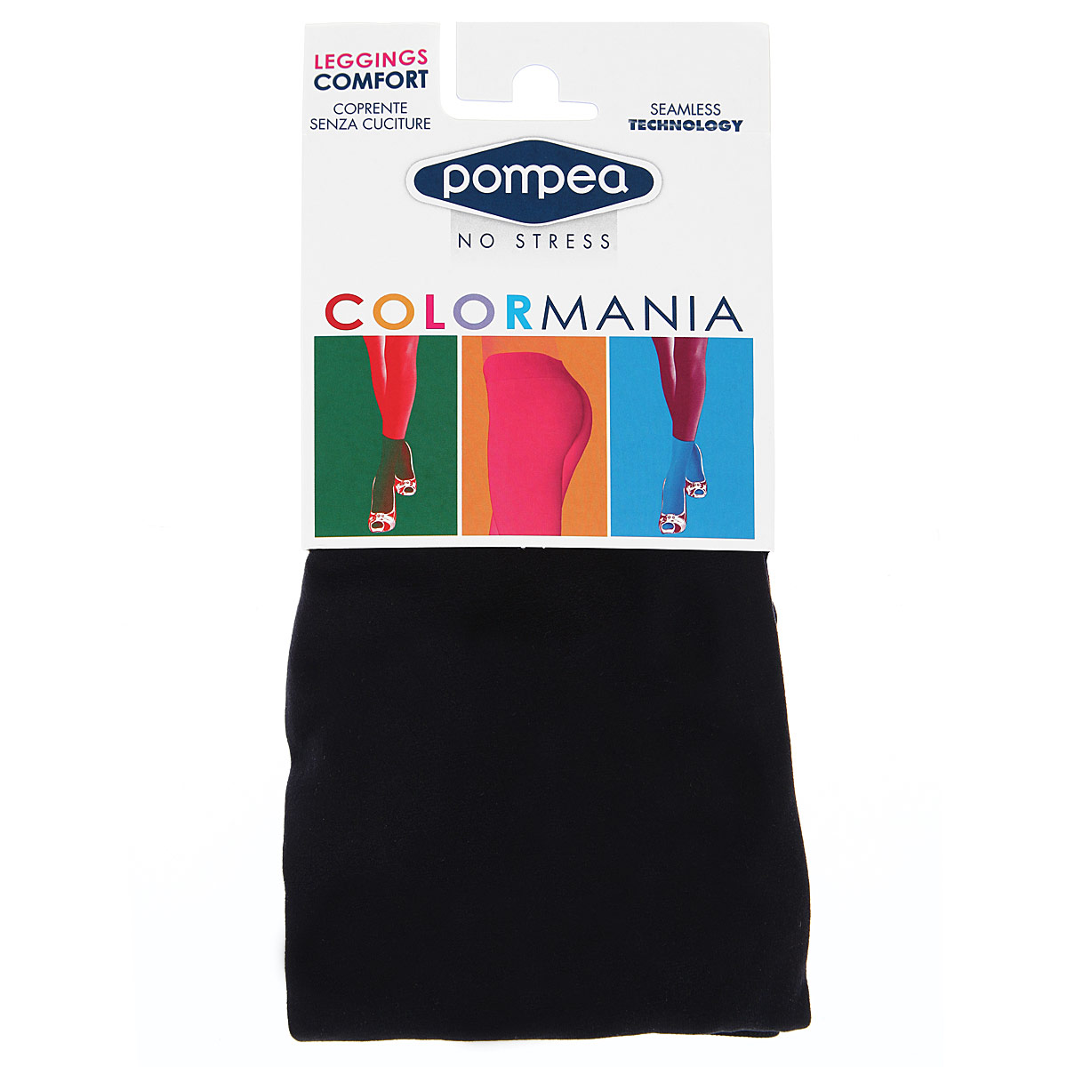 Леггинсы женские Pompea Leggings Color Comfort Fashion, цвет: Nero (черный). 90769280. Размер 2-3 (S/M)90769280 Nero Леггинсы женские Pompea Leggings Color Comfort Fashion, цвет: Nero (черный). 90769280. Размер 2-3 (S/M)90769280 NeroМодные женские бесшовные леггинсы Pompea Color Comfort изготовлены из микрофибры. Леггинсы на талии имеют широкую уплотненную мягкую резинку. Модель обтягивающего силуэта выгодно подчеркнет достоинства вашей фигуры. Такие леггинсы вы можете носить с туникой, длинной футболкой или майкой. Они послужат отличным дополнением к вашему гардеробу, в них вы будете чувствовать себя комфортно и уютно.