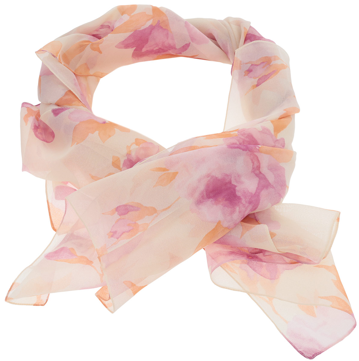 Платок женский Donatella, цвет: лиловый, бежевый. П120120-beigepink. Размер 120 см х 120 смП120120-beigepink Платок женский Donatella, цвет: лиловый, бежевый. П120120-beigepink. Размер 120 см х 120 смП120120-beigepinkЭлегантный платок Donatella станет изысканным аксессуаром, который призванподчеркнуть индивидуальность и очарование женщины. Платок выполнен из 100%полиэстера и оформлен оригинальным цветочным узором.Этот модныйаксессуар женского гардероба гармонично дополнит образ современнойженщины, следящей за своим имиджем и стремящейся всегда оставатьсястильной и элегантной.