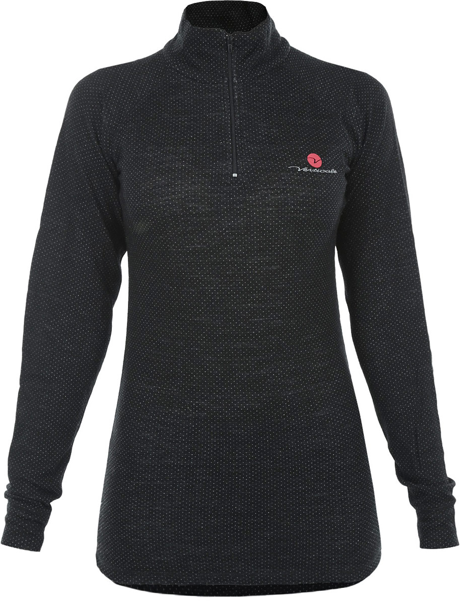 Термобелье кофта женская Vertcale Nordic Outdoor, цвет: черный. Размер XS (40)Фуфайка Vertcale NORDIC с молнией Термобелье кофта женская Vertcale Nordic Outdoor, цвет: черный. Размер XS (40)Фуфайка Vertcale NORDIC с молниейСерия термобелья Outdoor специально разработана для носки в условияхэкстремально низких температур. Красивое и очень комфортное термобелье.Применяется ткань с объемной двухслойной структурой плетения. Отличноесочетание пряжи из натуральной шерсти овец-мериносов и полиэстровоговолокна, которое существенно усиливает стойкость шерстяной пряжи кмеханическому воздействию. Это белье отличает завидная износоустойчивость, ктому же красивый дизайн позволяет носить комплекты как самостоятельныеизделия. Модель сочетает в себе свойства отвода влаги термобелья и теплошерстяной одежды. Горловина застегивается на застежку-молнию. Спинкаудлиненная. Манжеты рукавов оформлены эластичной резинкой.Рекомендуется использовать при малой и средней активности вхолодную и очень холодную погоду. Уважаемые клиенты!Обращаем ваше внимание на измененный дизайн упаковки. Упаковка может отличаться от представленного на изображении. Комплектация осталась без изменений.