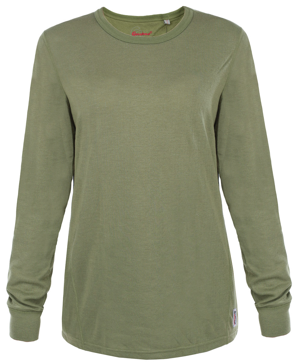 Термобелье кофта женская Guahoo Outdoor, цвет: светло-зеленый. 22-0571 S. Размер XS (42)22-0571 S Термобелье кофта женская Guahoo Outdoor, цвет: светло-зеленый. 22-0571 S. Размер XS (42)22-0571 SДвухслойная модель от Guahoo Outdoor, верхний слой состоит из вискозной пряжи и волокон кофейного угля. Полотно, содержащее в составе кофейный уголь, быстро сохнет и снижает эффект появления неприятных запахов. Полиэстер во внутреннем слое придает изделиям прочность, обладает влаговыводящими свойствами, и предотвращает деформацию при носке и многочисленных стирках. Рукава кофты оформлены эластичными манжетами. Круглый вырез горловины. Модель декорирована логотипом бренда.Ничто не будет стеснять ваших движений.