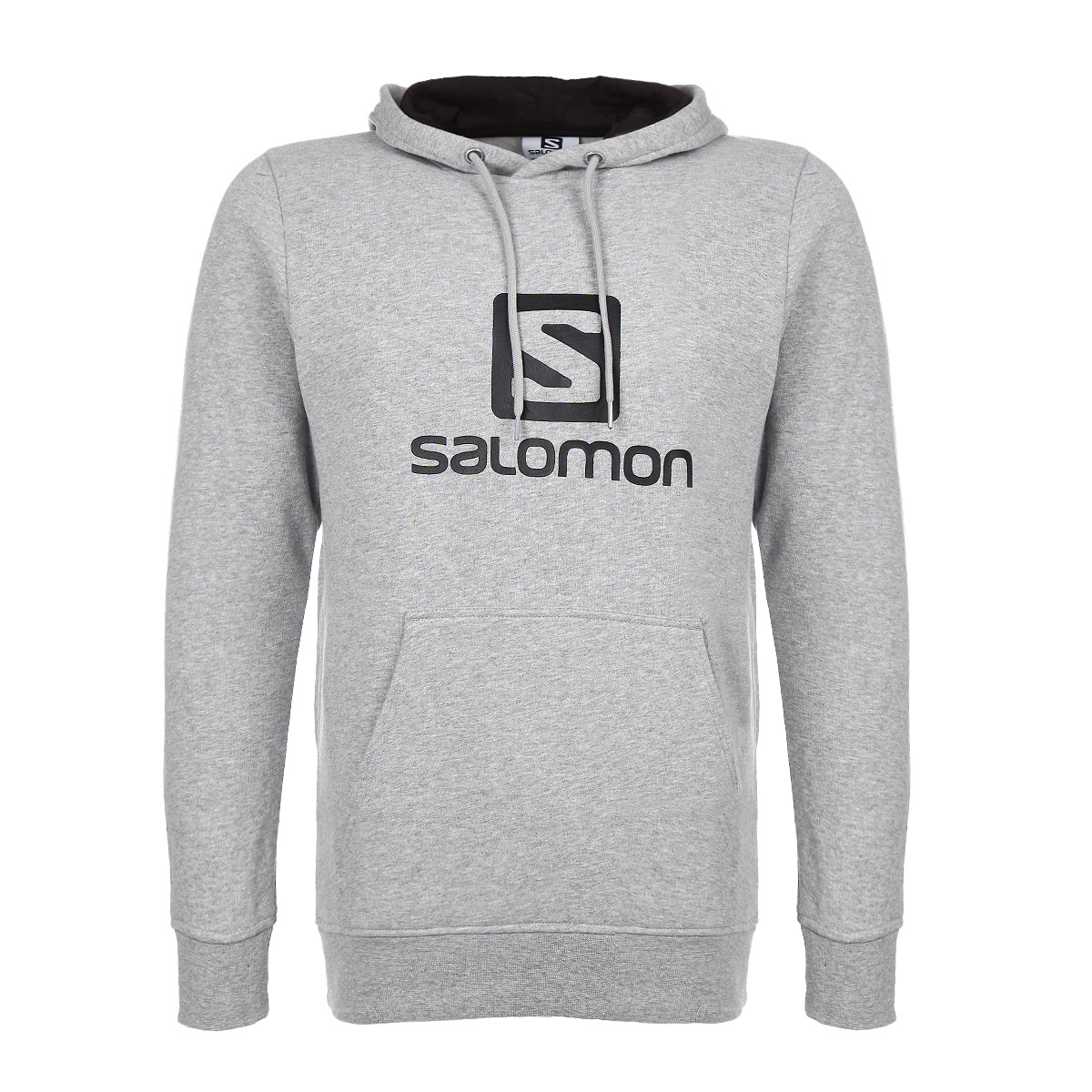 Толстовка мужская Salomon Logo Hoodie, цвет: серый меланж. L36631800. Размер XL (56-58)L36631800 Толстовка мужская Salomon Logo Hoodie, цвет: серый меланж. L36631800. Размер XL (56-58)L36631800Стильная мужская утепленная толстовка Salomon Logo Hoodie, изготовленная из высококачественного хлопка с добавлением полиэстера, необычайно мягкая и приятная на ощупь, не сковывает движения, обеспечивая наибольший комфорт. Изнаночная сторона выполнена из мягчайшего материала с начесом. Толстовка с капюшоном на кулиске имеет вместительный карман кенгуру. Спереди модель оформлена принтовым логотипом и названием бренда. Толстовка имеет широкую мягкую резинку по низу, что предотвращает проникновение холодного воздуха и длинные рукава с широкими эластичными манжетами, не стягивающими запястья. Эта модная и в тоже время комфортная толстовка отличный вариант как для активного отдыха, так и для занятий спортом!