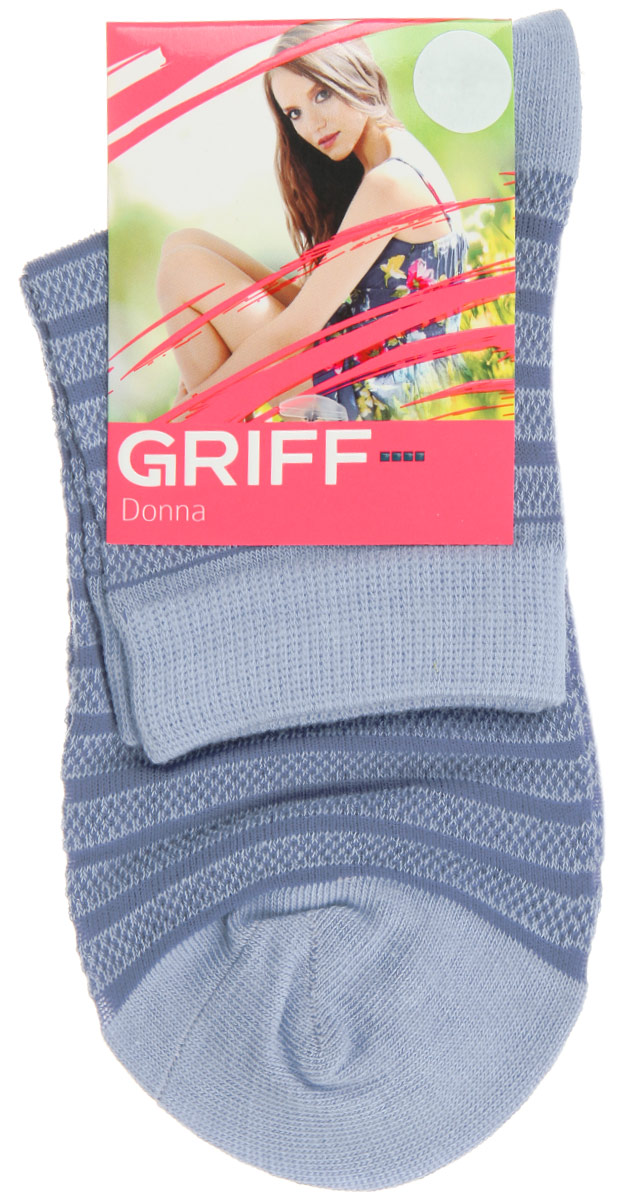 Носки женские Griff Полосы, цвет: голубой. D4O2. Размер 35/38D4O2 Носки женские Griff Полосы, цвет: голубой. D4O2. Размер 35/38D4O2Женские носки Griff Полосы изготовлены из высококачественного сырья. Носки очень мягкие на ощупь, а широкая резинка плотно облегает ногу, не сдавливая ее, благодаря чему вам будет комфортно и удобно. Усиленная пятка и мысок обеспечивают надежность и долговечность.Носки оформлены рисунком в полоску.