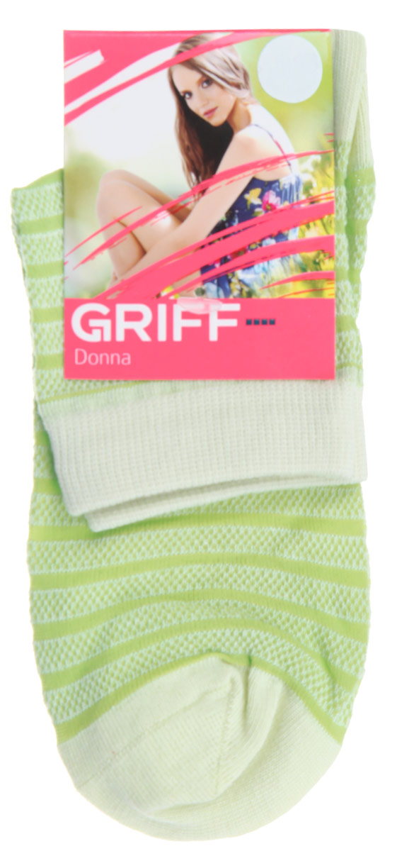 Носки женские Griff Полосы, цвет: зеленый. D4O2. Размер 35/38D4O2 Носки женские Griff Полосы, цвет: зеленый. D4O2. Размер 35/38D4O2Женские носки Griff Полосы изготовлены из высококачественного сырья. Носки очень мягкие на ощупь, а широкая резинка плотно облегает ногу, не сдавливая ее, благодаря чему вам будет комфортно и удобно. Усиленная пятка и мысок обеспечивают надежность и долговечность.Носки оформлены рисунком в полоску.