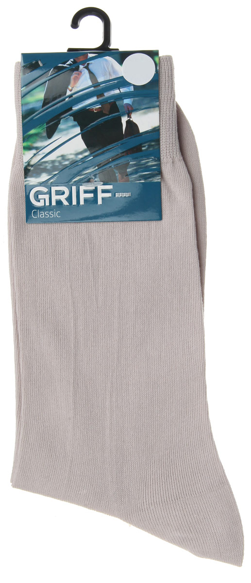 Носки мужские Griff Classic, цвет: светло-серый. A1. Размер 45/47A1 Носки мужские Griff Classic, цвет: светло-серый. A1. Размер 45/47A1Мужские носки Griff Classic изготовлены из высококачественного сырья с добавлением полиамидных волокон, которые обеспечивают великолепную посадку. Носки отличаются элегантным внешним видом. Удобная широкая резинка идеально облегает ногу и не пережимает сосуды, усиленные пятка и мысок повышают износоустойчивость носка, а удлиненный паголенок придает более эстетичный вид.