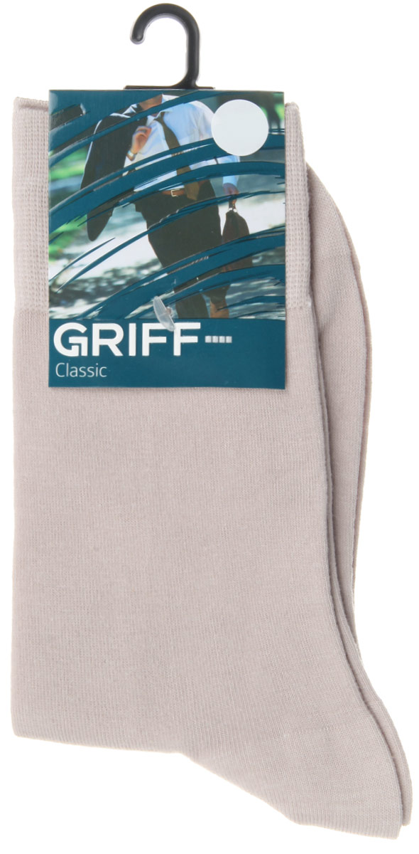 Носки мужские Griff Classic, цвет: светло-серый. B01. Размер 45/47B01 Носки мужские Griff Classic, цвет: светло-серый. B01. Размер 45/47B01Мужские носки Griff Classic изготовлены из высококачественного сырья с добавлением полиамидных волокон, которые обеспечивают великолепную посадку. Носки отличаются элегантным внешним видом. Удобная широкая резинка идеально облегает ногу и не пережимает сосуды, усиленные пятка и мысок повышают износоустойчивость носка, а удлиненный паголенок придает более эстетичный вид.