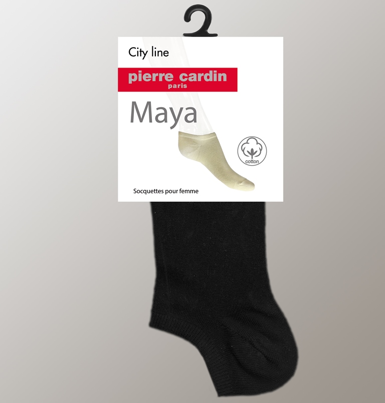 Носки женские Pierre Cardin Maya, цвет: Nero (черный). Размер 4 (38/40)Cr Maya Носки женские Pierre Cardin Maya, цвет: Nero (черный). Размер 4 (38/40)Cr MayaУдобные укороченные носки Pierre Cardin Maya, изготовленные из высококачественного комбинированного материала, идеально подойдут для п. Благодаря содержанию мягкого хлопка в составе, кожа сможет дышать, а спандекс позволяет носочкам легко тянуться, что делает их комфортными в носке. Эластичная резинка плотно облегает ногу, не сдавливая ее, обеспечивая комфорт и удобство. Практичные и комфортные носки с укрепленным мыском и пяткой великолепно подойдут к вашей повседневной обуви.
