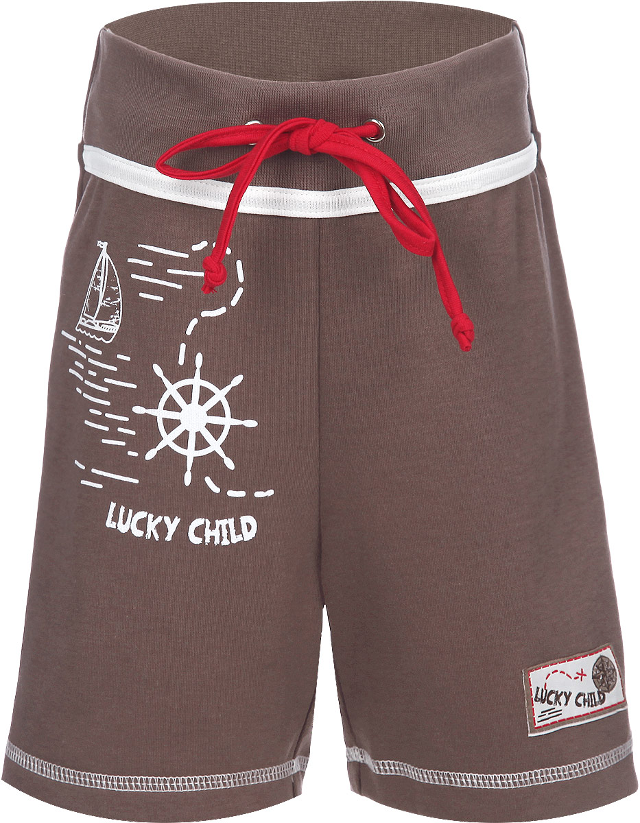 Шорты для мальчика Lucky Child Дальние берега, цвет: кофейный. 22-341. Размер 86/92, 2 года22-341 Шорты для мальчика Lucky Child Дальние берега, цвет: кофейный. 22-341. Размер 86/92, 2 года22-341Удобные шортики для мальчика Lucky Child на широком поясе станут отличным дополнением к гардеробу вашего малыша. Изготовленные из натурального хлопка, они необычайно мягкие и легкие, не сковывают движения, позволяют коже дышать и не раздражают даже самую нежную и чувствительную кожу ребенка.Шортики, благодаря мягкому эластичному поясу с завязками, не сдавливают животик ребенка и не сползают, обеспечивая ему наибольший комфорт. Модель оформлена принтом и нашивкой с символикой бренда.В таких шортиках ваш сыночек будет чувствовать себя комфортно, уютно и всегда будет в центре внимания!