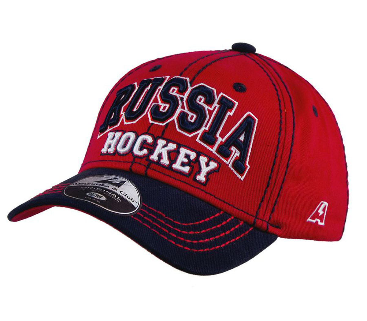 Бейсболка Россия, цвет: красный. 101534. Размер S/M (52-54)101534 Бейсболка Россия, цвет: красный. 101534. Размер S/M (52-54)101534Бейсболка Россия выполнена из высококачественного материала. Модель дополнена широким твердым козырьком и оформлена объемной вышивкой. Бейсболка имеет перфорацию, обеспечивающую необходимую вентиляцию. Объем изделия регулируется металлическим фиксатором с гравировкой логотипа.