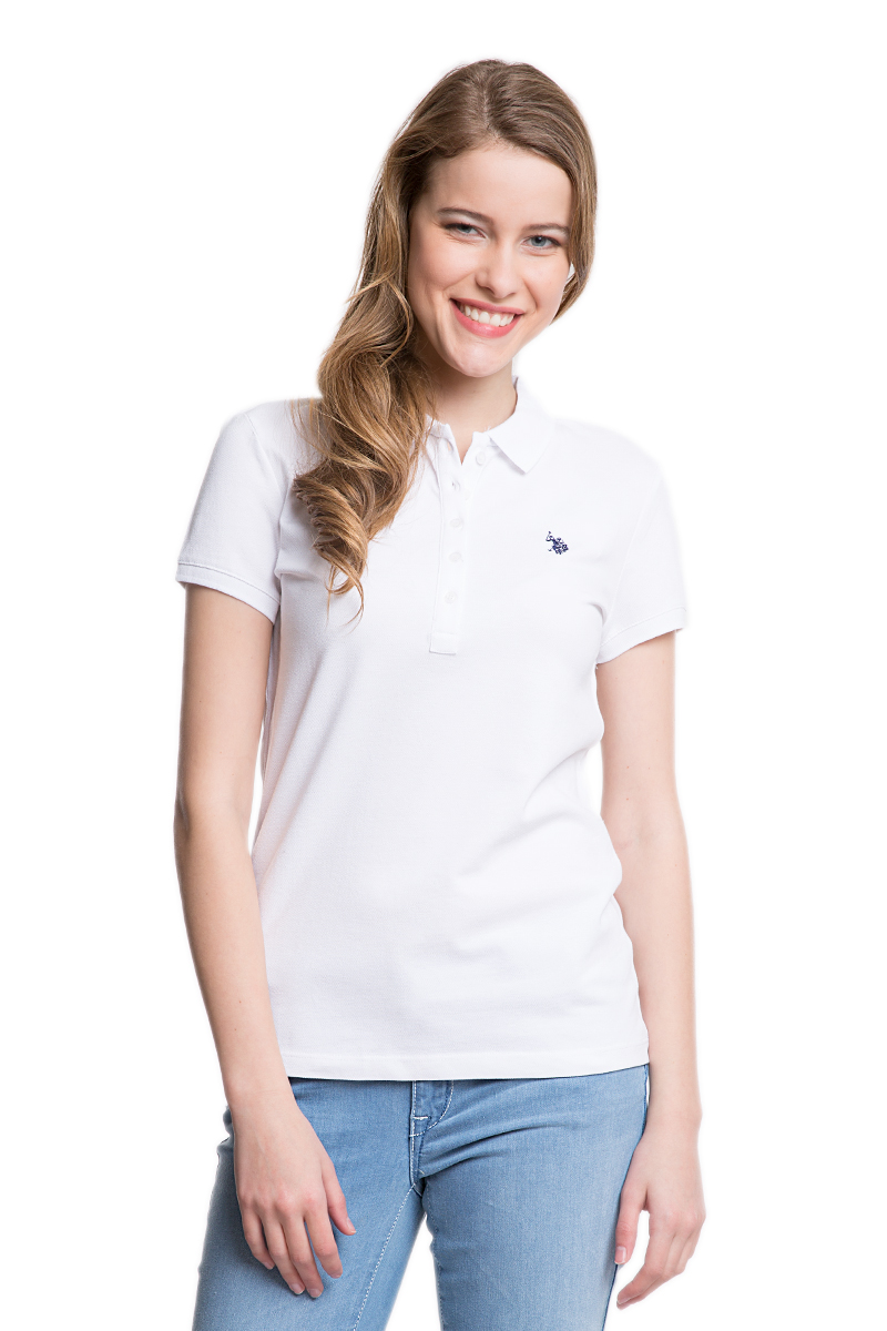 Поло женское U.S. Polo Assn., цвет: белый. G082GL0110GTP01-IY06_BY0001. Размер XL (52)G082GL0110GTP01-IY06_BY0001 Поло женское U.S. Polo Assn., цвет: белый. G082GL0110GTP01-IY06_BY0001. Размер XL (52)G082GL0110GTP01-IY06_BY0001Стильная женская футболка-поло U.S. Polo Assn., выполненная из высококачественного эластичного хлопка, обладает высокой теплопроводностью, воздухопроницаемостью и гигроскопичностью, позволяет коже дышать.Модель с короткими рукавами и отложным воротником - идеальный вариант для создания оригинального современного образа. Сверху футболка-поло застегивается на пластиковые пуговицы. Воротник и низ рукавов выполнены из трикотажной резинки. Модель оформлена на груди небольшой вышивкой.