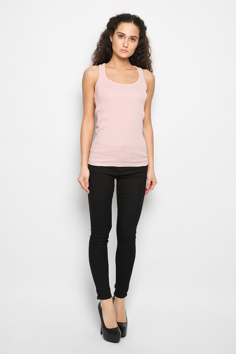 Майка женская Moodo Basic, цвет: розовый. L-TS-2031. Размер M (46)L-TS-2031_L.PINK Майка женская Moodo Basic, цвет: розовый. L-TS-2031. Размер M (46)L-TS-2031_L.PINKЖенская майка Moodo Basic, выполненная из эластичного хлопка, идеально подойдет для отдыха, прогулок и занятий фитнесом. Материал очень мягкий и приятный на ощупь, не сковывает движения и хорошо вентилируется. Майка-борцовка с круглым вырезом горловины и широкими бретелями имеет облегающий крой, прекрасно повторяет контуры тела. Такая модель подарит вам комфорт в течение всего дня и станет отличным дополнением к вашему гардеробу.