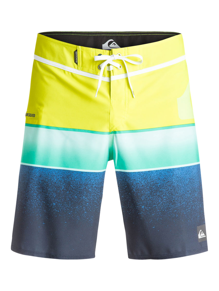Шорты мужские Quiksilver, цвет: желтый. EQYBS03229-YHJ6. Размер 36 (52)EQYBS03229-YHJ6 Шорты мужские Quiksilver, цвет: желтый. EQYBS03229-YHJ6. Размер 36 (52)EQYBS03229-YHJ6Стильные мужские шорты Quiksilver выполнены из полиэстера с добавлением эластана. Шорты с поясом застегиваются на завязки-шнурки и липучки. Спередисбоку изделие дополнено одним прорезным карманом на застежке-молнии. Модель декорирована принтом в виде полосок.